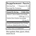 thumbnail image 2 of Nutricology Micro Liposomal C 1000mg Supplement - Liquid Vitamin C, Sunflower Phospholipids, Sodium Ascorbate, Organic, Bioavailable - 4 Fl Oz, 2 of 7
