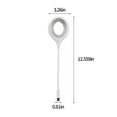 thumbnail image 3 of Boovnll Usb Intelligent Voice Control Lamp-Voice Activated Lights Smart Voice Small Table Lamp- Voice Control Lamp- Small Night Light for Home Learning and Office-Port, 3 of 8