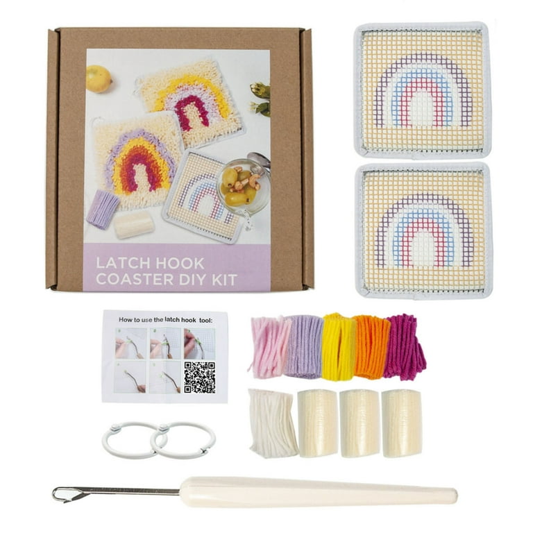 Wholesale DIY Punch Needle Embroidery Latch Hook Kits for Adults