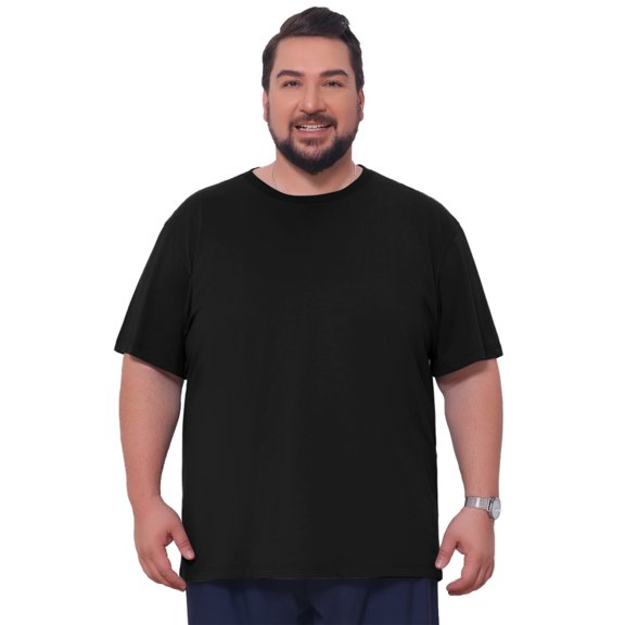 DARING DIVA Men's 100% Cotton Short Sleeves T-Shirt XL Black