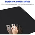 thumbnail image 3 of Superior MicroWeave Gaming Mouse Pad Large Extended Desk Mousepad with Stitched Edges, NonSlip Base, WaterResistant Keyboard Pad for Gamers, Office & Home, 31.5 x 11.8 in, Black, 3 of 6