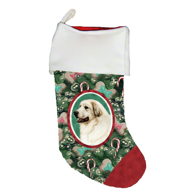 Great Pyrenees - Best of Breed Dog Breed Christmas Stocking - Walmart ...