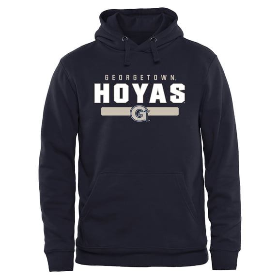 Navy Georgetown Hoyas Team Strong Pullover Hoodie