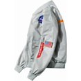 thumbnail image 3 of CORIRESHA Chaquetas bomber ajustadas para hombre Apollo NASA, 3 of 6