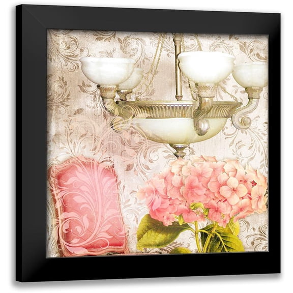 Lavoie, Tina 12x12 Black Modern Framed Museum Art Print Titled - Bella Ortensia