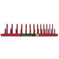thumbnail image 2 of K Tool International Socket Holder 3/8 Inch Drive SAE Red, 2 of 6