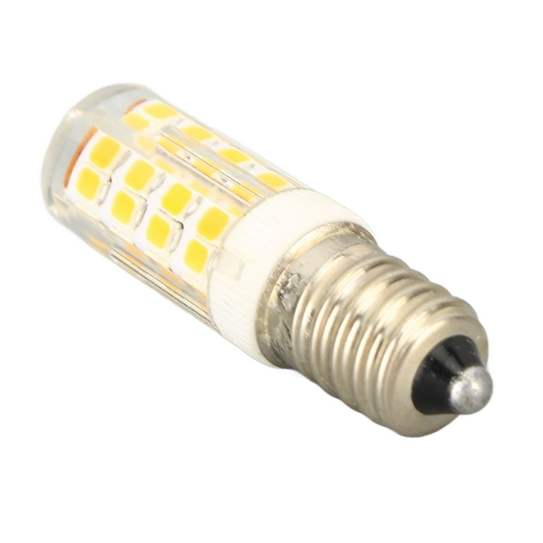E14 Dimmable Bulb 2Pcs E14 Light Bulb Dimmable E14 LED Bulbs European Base  Bulbs For Refrigerator Chandelier 450LM 5W 3000K 100-130V 