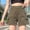 Army Green, variant on uublik Lounge Shorts Women Pull On with Pockets Super Soft Casual Denim Shorts Pink