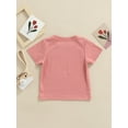 thumbnail image 4 of Kiapeise Toddler Baby Girl Boy Funny Short Sleeve Cotton T Shirts Tops Tee Clothes, 4 of 9