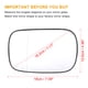 thumbnail image 3 of Coche Retrovisor Izquierdo Lateral Calefacción Espejo Vidrio con Respaldo Placa 8650148, 3 of 7