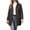 Black, variant on vdgthytj Winter Coats for Women Long Sleeve Full Zip Stand Collar Diamond Quilted Mid Length Puffer Jacket Winter Lightweight Casual Outerwear(X-Large,White)
