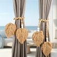 thumbnail image 2 of AOOOWER 4PCS Curtain Tiebacks Window Drapery Holdbacks Curtain Tie Backs Adjustment, 2 of 20
