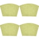 thumbnail image 1 of Ounissouiy Manteles Individuales de PVC para redonda de 4 piezas Mostrada Verde, 1 of 6