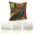 thumbnail image 4 of Nawypu  Abstract Musical Instrument Throw Pillow Case Jazz Art, Piano, Suona Pillow Cushion Covers Home Sofa Decorative, 4 of 5