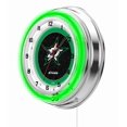 thumbnail image 4 of Dallas Stars 19" Double Neon Wall Clock, 4 of 4