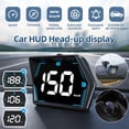 thumbnail image 2 of NefLaca  Universal Car Digital Speedometer GPS HUD Head Up Display MPH Overspeed Alarm, 2 of 7