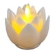thumbnail image 4 of Velas LED de té, velas parpadeantes, lámpara de loto, festival sin llama de Buda blanco, 4 of 9