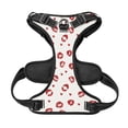 thumbnail image 5 of Lsque Lips Kiss Dog Harness, No-Pull Pet Harness with 2 Leash Clips, Adjustable Soft Padded Dog Vest with Easy Control Handle for Large Dogs-X-Large, 5 of 9