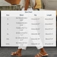 thumbnail image 2 of Women Fashion 2026 Casual Lightweight Drawstring Elastic Waist Pants With Pockets White 1 S, 2 of 6