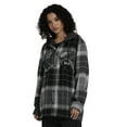 Dogg Supply by Snoop Dogg Men's and Big Men's Hooded Flannel Shirt