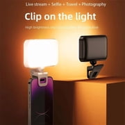DODOUP Pocket LED Selfie Light For IPhone IPad Mobile Phone Laptop Clip Flash Fill Video Photo Ringlight Photography Lamp