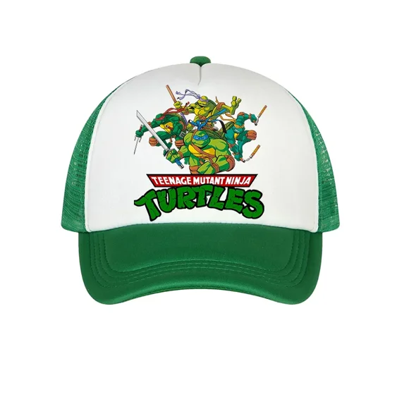 2023 Teenage Mutant Ninja Turtles Peaked Kid Caps Summer Comfort Hats Cartoon Print Hat Breathable Birthday Cute Gifts Children