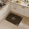 thumbnail image 2 of ODIKA 3'x5' Washable Accent Rug Dining Table Under Swirling Motif Woodland Alfombras Para Comedor for Bedside, Nursery Room, Pet Friendly & Non-Shedding, 2 of 7