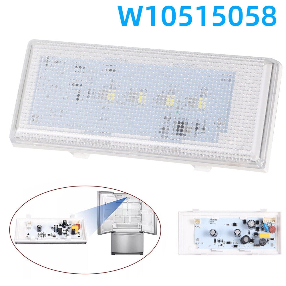 W10515058 LED Light Compatible for Whirlpool/Kenmore Refrigerators Replaces 3021142, AP6022534, PS11755867, W10465957