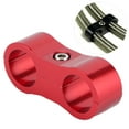thumbnail image 4 of Hose Bracket Fitting, Reusable Hose Clamp, Durable Length 44mm For Fuel Hose Oil Line Red, 4 of 8