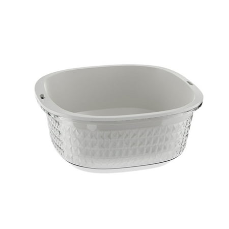 

Summer Savings! Avtoify Kitchen Organizer Basket Food Safe Plastic Drainer Space Saving Storage Container for Vegetables Utensils Sturdy Design Easy Clean Multi Purpose Use