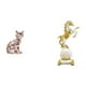 thumbnail image 1 of Estatua de gato y caballo, figura decorativa, escultura animal, arte artesanal, adorno, colección moderna, pieza de mesa, dormitorio, chimenea, sala d, 1 of 8