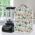 thumbnail image 5 of HELLHERO Rooster Floral Pattern Kitchen Blender Dust Covers for Kitchen Home, Kitchen Use Oil Proof Proof Stain, 5 of 6