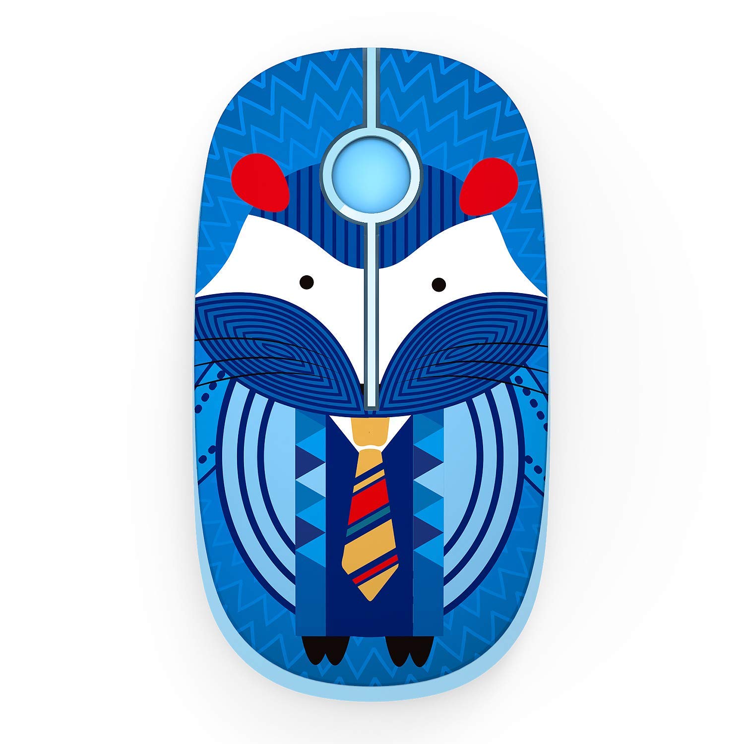 2.4G Cute Hamster pattern Slim Wireless mouse with Nano Receiver,Less Noise,Portable Mobile