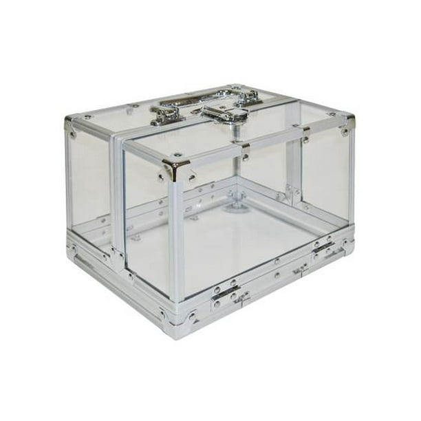 Trademark Poker 600pc Clear Acrylic Case, Holds 6 Chip Trays Walmart