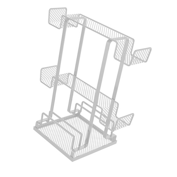 Pitycbo Headset Stand Headphone Mount Hanger Headset Holders Headphone Rack Game Console White