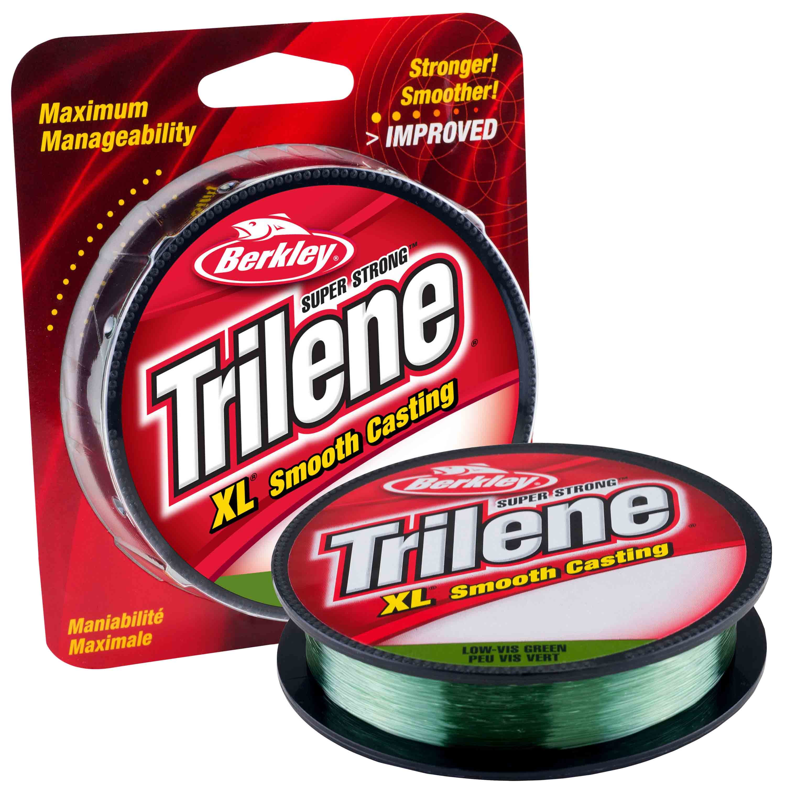 Berkley Trilene XL Smooth Casting 6 LB Fishing Line 330 yds Green LOT 2