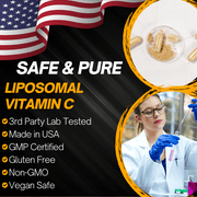 Advanced Bionetix Liposomal Vitamin C Supplement | LipoQuil-C™ Enhanced Absorption Technology | 120 Capsules 1000mg High Dose Fat Soluble Vita C | Immune Support Collagen Support