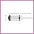 thumbnail image 2 of Conair Travel Beach Waver rizador de pelo portátil con triple barril de cerámica en blanco de Travel Smart, 2 of 5