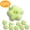 10PC-green, variant on 10PC of Stress-relief Bag Adult Toys Snot Nose And Pentagram soft Pouch Beach Outdoor Toys Halloween Christmas Gifts toys