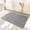 Gray,C, variant on Generic Stone Bath Mat Diatomaceous Shower Mat Super Absorbent Diatomite Stone Bath Mat for Bathroom Kitchen Bathtub