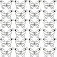 thumbnail image 6 of 1 Box 60Pcs Hollow Butterfly Charms Butterflies Charms Spring Insect Pendants for Jewelry Making Supplies DIY Craft Golden, 6 of 9