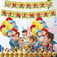 thumbnail image 2 of Birthday Decorations Balloons Birthday Cake Decorations Happy Birthday Banner Party Supplies Curious Monkey Birthday Party Decorations, 2 of 6