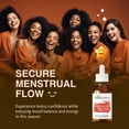 thumbnail image 2 of Secure in My Flow Extract 2 fl.oz - Menstrual Support, Hormone Harmony Health Supplement, Flow Ovarian Cycle Support, Fennel, Chaste - Herbal Goodness, 2 of 6