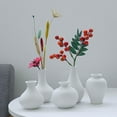thumbnail image 3 of Flowers Vase Home Living Room Decoration 5Pcs Wedding Ceramic Versatile Vases Decor, 3 of 9