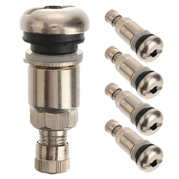 OATIPHO 5Pcs High Pressure Metal Valve Stems for Car Tires Easy Installation No Tools Required