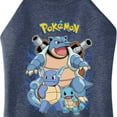thumbnail image 3 of Pokémon - Squirtle Evolution - Juniors High Neck Tank Top, 3 of 5