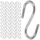 thumbnail image 5 of 100 ganchos en forma de S para cocina, de hierro, para puertas y bolsos, duraderos., 5 of 5