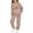 A-Khaki, variant on WMQPNNS Sweatsuits for Girls Size 14, Boys 2 Piece Sweatsuits Drop Shoulder Hoodie and Soft Sweatpants Casual Outfit Sportwear Outfit, for Age 8-9 Years, White