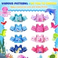 thumbnail image 6 of MoKo Kids Floaties Swim Vest, Swimming Water Wings for Puddle Pool Beachh, Sky Blue Shark, 6 of 6