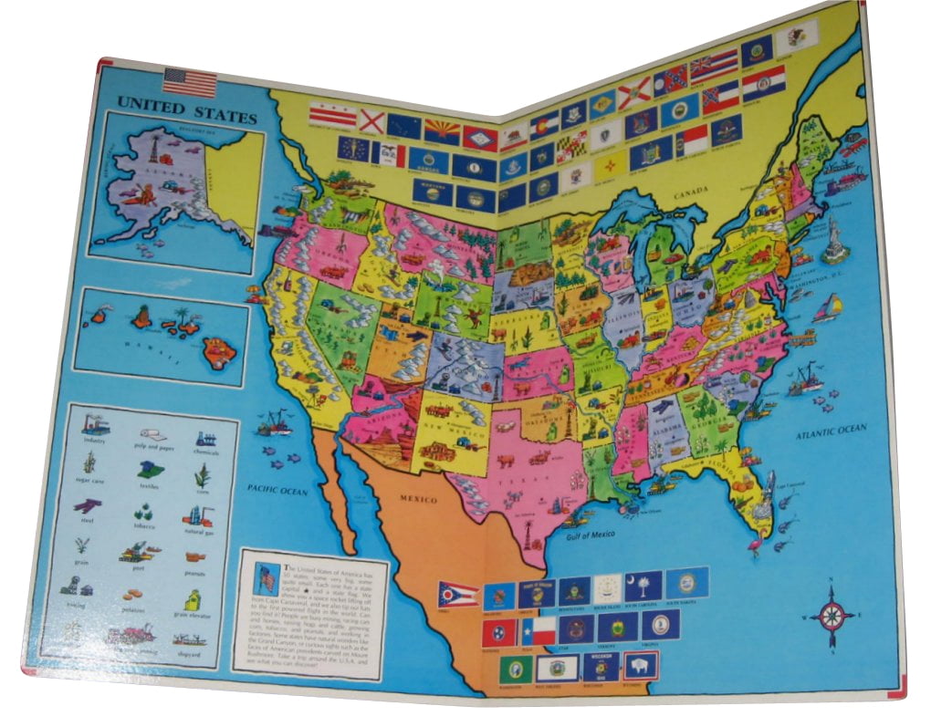 It S A Big Big World Atlas Children Kids Hardcover Geography World